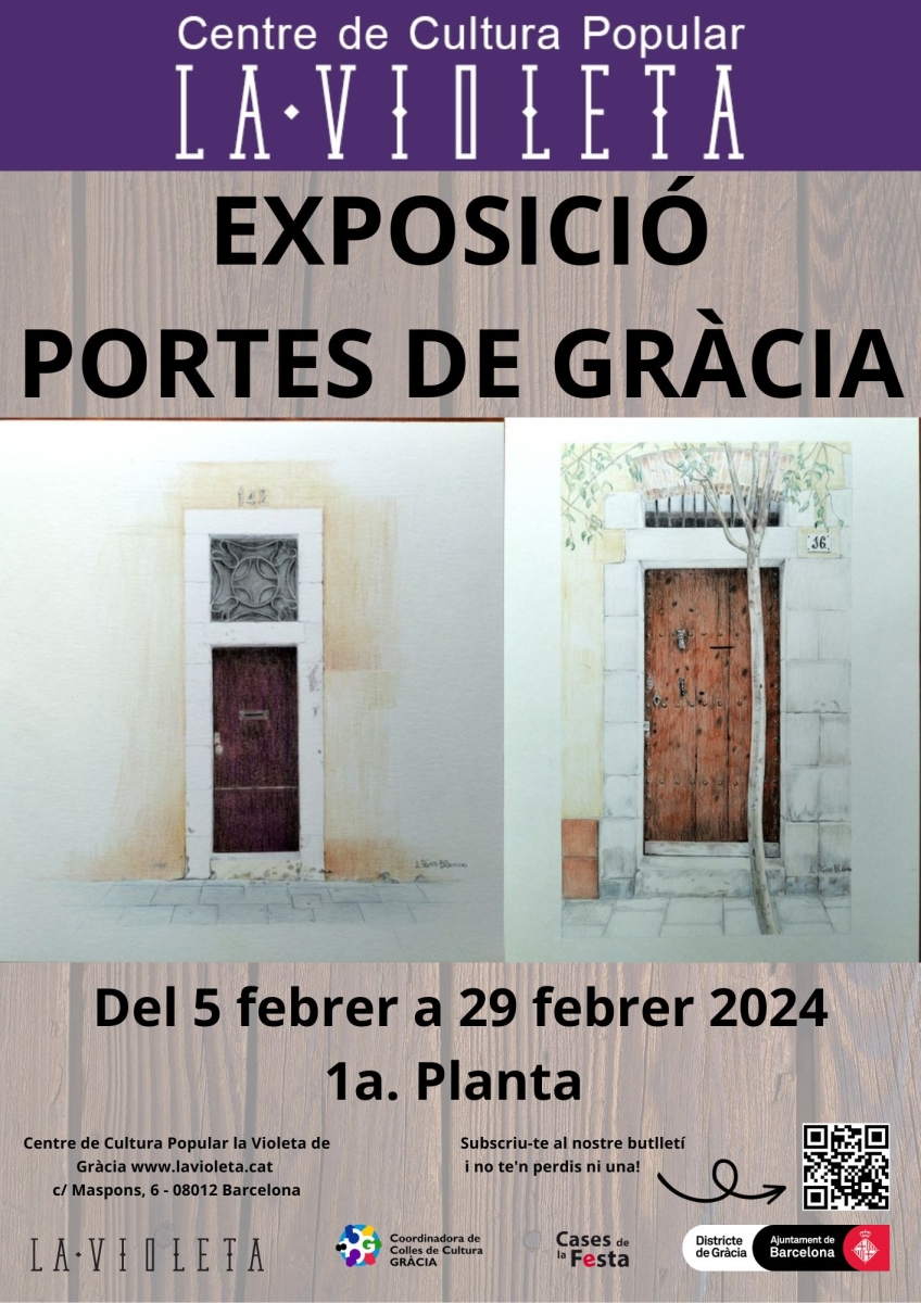 EXPOSICIÓ PORTES DE GRÀCIA