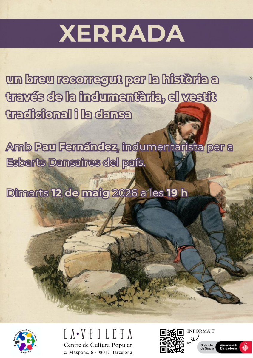 Charla: un breve recorrido por la historia a trav�s de la indumentaria, el traje tradicional y la danza.