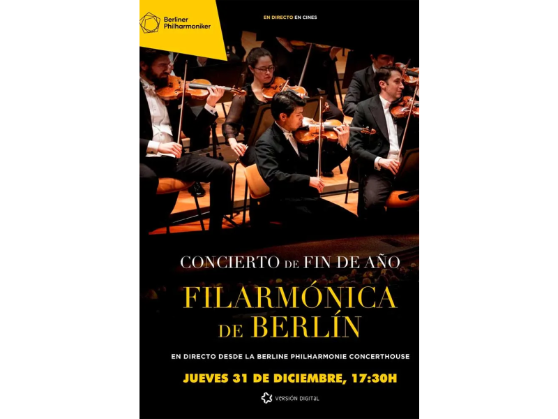 Concert de cap d'any - En directe des de la Berliner Philharmonie Concerthouse Concert de cap d'any - En directe des de la Berliner Philharmonie Concerthouse