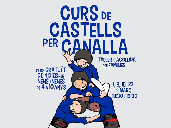 Curs gratuït de Castellers per a nens i nenes